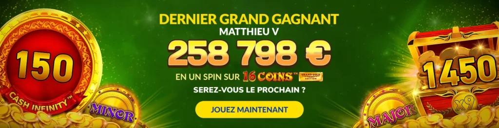 Offres de bonus pour les joueurs de LUCKY TREASURE CASINO