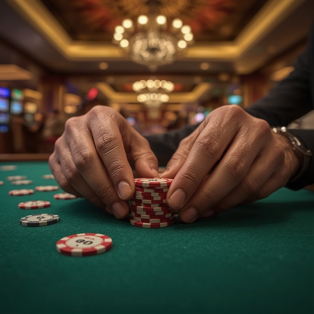 Table de Blackjack au LUCKY TREASURE CASINO