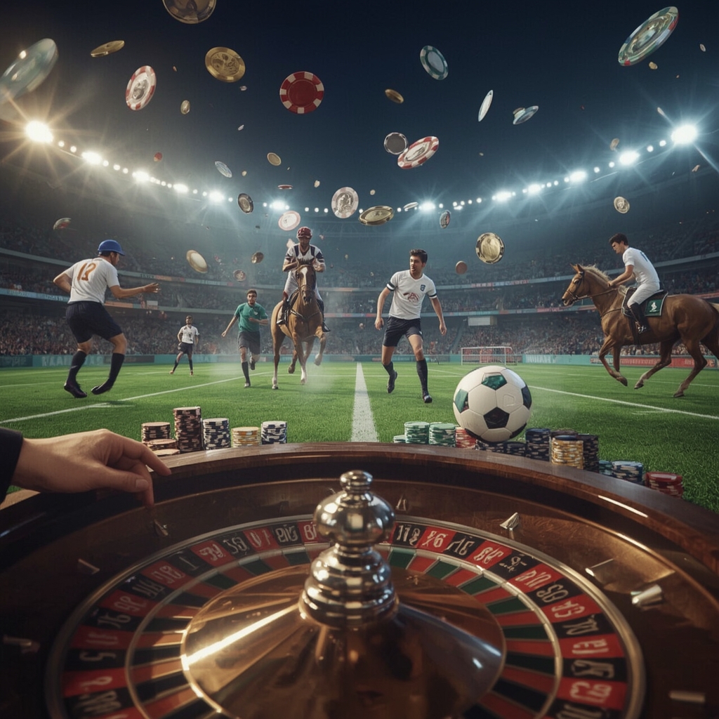 Section paris sportifs du LUCKY TREASURE CASINO